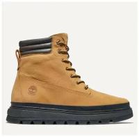 Ботинки Timberland, демисезон/зима,натуральная кожа, водонепроницаемые, размер RU 37.5 US 7.5, желтый