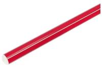 Палка гимнастическая 70 см, цвет: красный