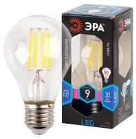 ЭРА F-LED A60-9W-840-E27 (филамент, груша, 9Вт, нейтр, Е27)