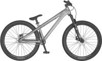 Экстремальный велосипед SCOTT Voltage YZ 0.1 2020 Серый One Size