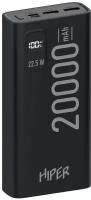 Портативный аккумулятор (Powerbank) HIPER EP 20000 (EP 20000 BLACK)