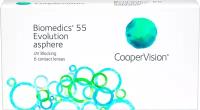 Biomedics 55 Evolution 6pk (BC 8,9; D -6,50)