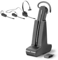 Plantronics Savi 8240-M UC беспроводная гарнитура ПК (моно, DECT, адаптер D200-M USB-A, Microsoft)