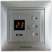 Терморегулятор для теплого пола Eastec E-34 серебро (Legrand, Unica)