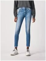 Джинсы женские, Pepe Jeans London, артикул: PL204177, цвет: голубой (MG4), размер: L/30