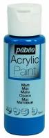 Краски акриловые PEBEO Acrylic Paint декоративная матовая 59 мл 097832 зеленовато-голубой