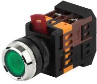 Эра кнопка ablfs-22 зеленый d22мм неон/240в 1з+1р, 1шт, ЭРА, BBT30-ABLFS-K06E, Б0045656