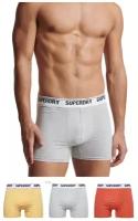 Нижнее белье Superdry BOXER MULTI TRIPLE PACK Пол Мужской, Цвет Серый/Желтый/Оранжевый, Размер S