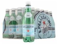 Вода San Pellegrino / Сан Пеллегрино 0.5 литра, газ, пэт, 24 шт. в уп