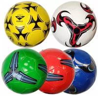 Мяч футбольный №5 E29368, PVC 1.8, машинная сшивка, в ассортименте