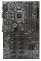 Материнская плата AFOX AFB250-BTC12EX RTL, Intel B250 LGA1151, BTC Version, Dual Channel DDR4,10/100