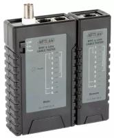 NETLAN Кабельный тестер, RJ45, RJ12, RJ11, BNC EC-CT4511B