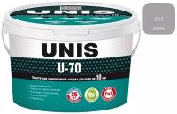 Затирка эластичная для плитки UNIS U-70 2 кг асфальт С13