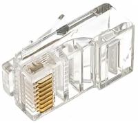 Коннектор для UTP кабеля 5e CAT RJ-45 8P8C (100 шт.) NMC-RJ88RZ50UD1-100