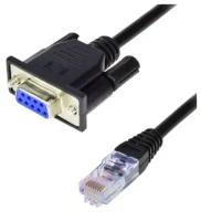 Кабель RS232 9F-RJ45M KS-is KS-444 подключение COM порта по RJ45 - 1.5 метра