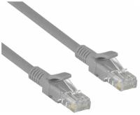 Кабель патч-корд U/UTP 5e кат. 15м. Exegate UTP-RJ45-RJ45-5e-15M-GY EX241491RUS серый