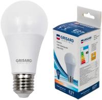 Лампа светодиодная GRISARD ELECTRIC шар A60 Е27 13Вт 4000К 220В