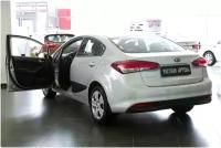 Накладки на внутренние пороги дверей для Kia Cerato 2013-2016 (седан), шагрень