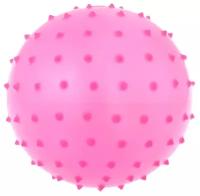 Мячик массажный, матовый пластизоль, диаметр 16 см, 35 г, в ассортименте, 1 шт