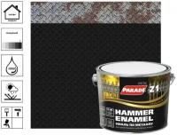 Грунт-эмаль Parade Hammer Enamel Z1 гладкий RAL9005 чёрный 2,5 л