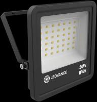 Прожектор светодиодный LEDVANCE Eco Class Floodlight LED 30W/2700/6500K Black IP65, 30 Вт, свет: холодный белый