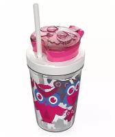 Детский стакан Contigo Snack Tumbler contigo0626 розовый