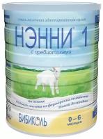 Смесь Нэнни 1 на основе козьего молока с пребиотиками с 0 до 6 месяцев, 800г