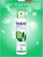 Дезодорант антиперспирант Malizia Fresh Care Cucumber Green tea 150 мл