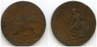 (1819) Монета Ионические острова 1819 год 2 лепты (1/2 обола) 