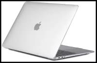 Чехол накладка пластиковая для MacBook New Air A2681 13.6 (M2), глянцевая, прозрачная накладка для Макбука 2022 13.6 М2