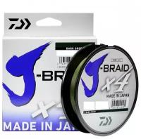 Шнур Daiwa J-Braid X4 Dark Green 0.17мм 135м