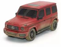 Машина р/у 1:24 Mercedes-Benz G63 AMG-Muddy version, красный, 2,4G Модель с эффектом загрязнения