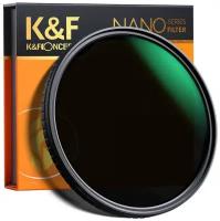 Переменный нейтральный фильтр K&F Concept Nano MRC Variable ND32-ND512 67mm (No X Cross)