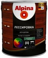 Лазурь лессирующая для дерева Alpina (2,5л) база под колеровку