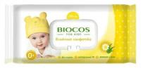 Салфетки влажные BIOCOS для детей 100 шт с клапаном