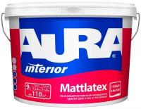 Краска акриловая Aura Interior Mattlatex матовая белый 9 л 9 кг