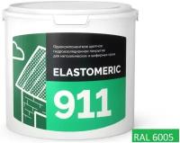 Покрытие для гидроизоляции и окраски металлических крыш Elastomeric 911 (3кг.), зеленый мох