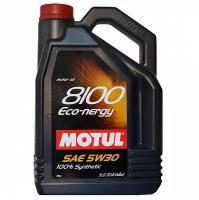 Масло Моторное Motul 8100 Eco-Nergy Sl/Cf 5w-30 Синтетическое 5 Л 111686 MOTUL111686