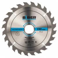 Бибер 85249 Диск пильный 190х30-20-16 z24,быстрый рез (5/25)
