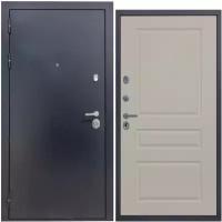 Дверь входная металлическая DIVA 40 2050x960 Левая Титан - Д13 Софт Шампань, тепло-шумоизоляция, антикоррозийная защита для квартиры и дома