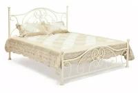 Кровать двуспальная Elizabeth 160х200 Tetchair античный белый