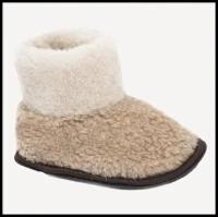 Тапочки Wool Lamb, размер 38-39, бежевый