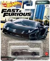 Легковой автомобиль Hot Wheels Форсаж GBW75 1:64, Lamborghini Aventador Coupe