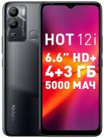 Смартфон Infinix HOT 12i 4/64 ГБ, черный