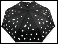Смарт-зонт GALAXY OF UMBRELLAS, белый, черный