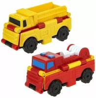 1toy Transcar Double: Грузовик ? Пожарная машина, 8 см (цвет в ассортименте)