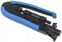 Инструмент для заделки кабеля ITK TM2-G10F синий/черный
