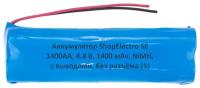 Аккумулятор ShopElectro SE1400АА, 4.8 В, 1400 мАч/ 4.8 V, 1400 mAh, NiMH, с выводами, без разъёма (1)