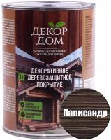 Деревозащитный состав Полисандр 1л. пропитка/пропитка для дерева/пропитка наружная/защита