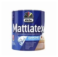 Краска латексная Dufa Mattlatex матовая белый 0.9 л